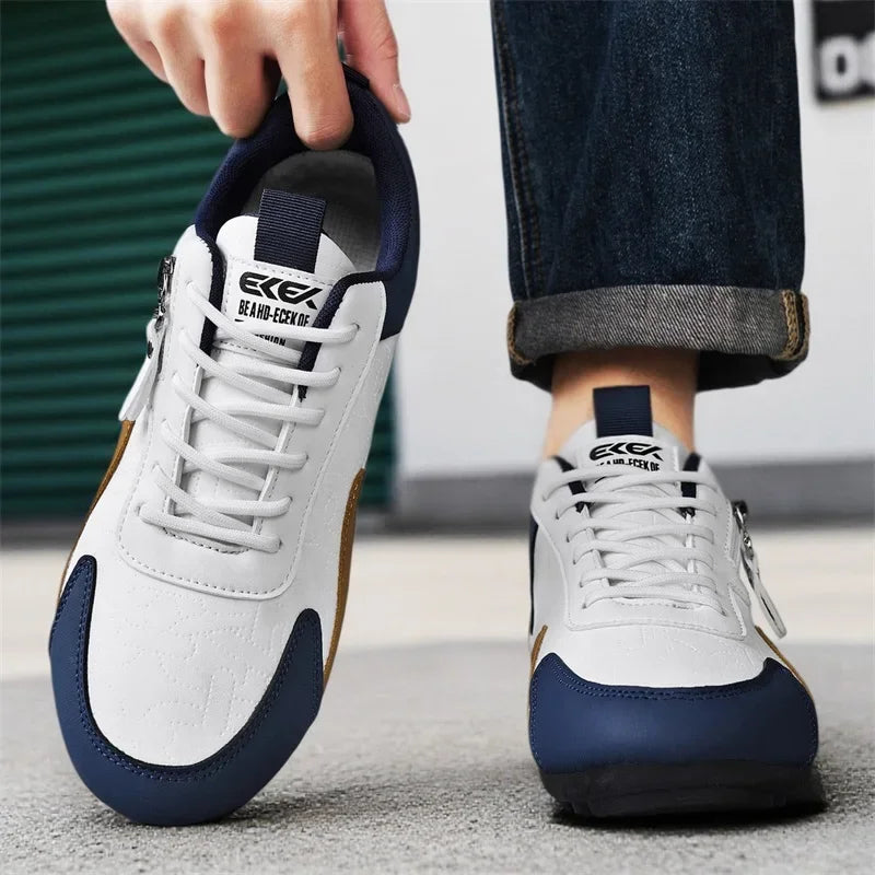 Men Shoes PU Leather Casual Shoes For Men Sneakers Spring Autumn Winter Shoes For Male Comfortable Walking Shoes Athletic